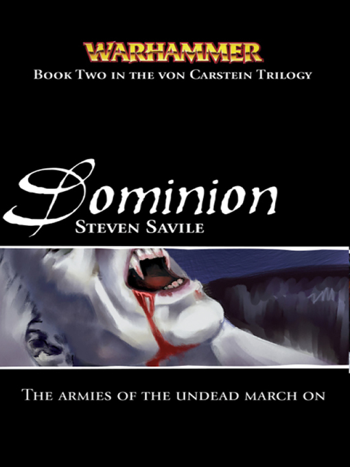 Title details for Dominion by Steven Savile - Wait list
